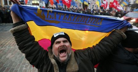 Automajdan u prezydenta Janukowycza