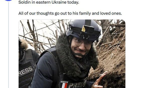 Kolejny dziennikarz zginął w Ukrainie