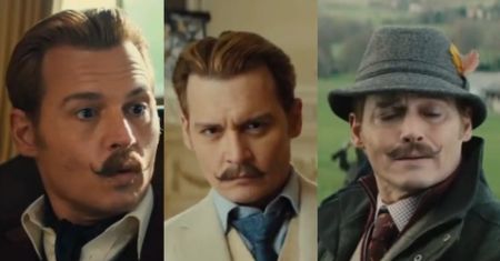 Wąsaty Johnny Depp szuka cennego obrazu...