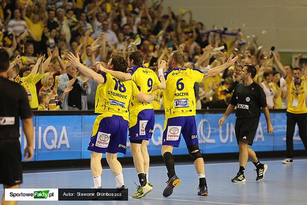 Tak kielczanie cieszyli się z awansu do Final Four Ligi Mistrzów w 2013 roku