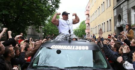 David Hasselhoff zajechał bryką do Polski