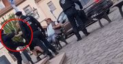 Pił piwo na ławce. Policjant zadał mu cios niczym Bruce Lee
