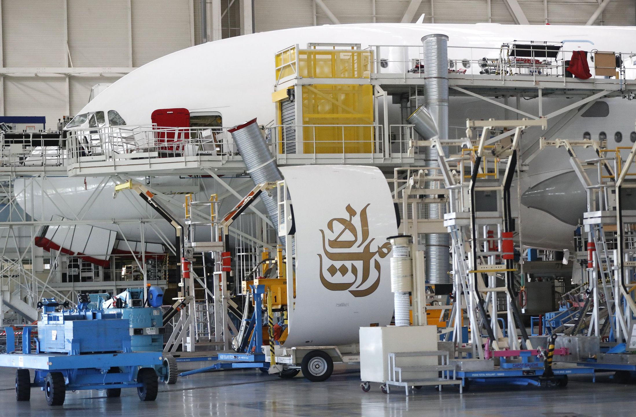 Montaż Airbusa A380