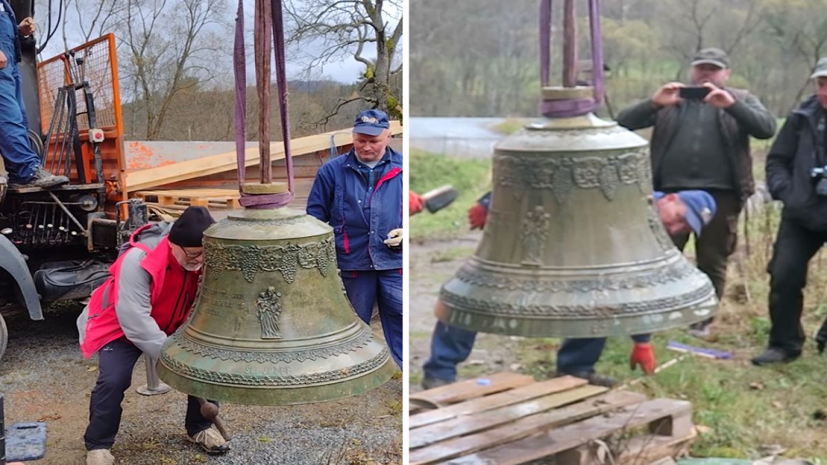 Dzwon ukryli mieszkańcy miejscowości