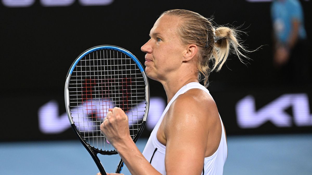 PAP/EPA / DEAN LEWINS / Na zdjęciu: Kaia Kanepi