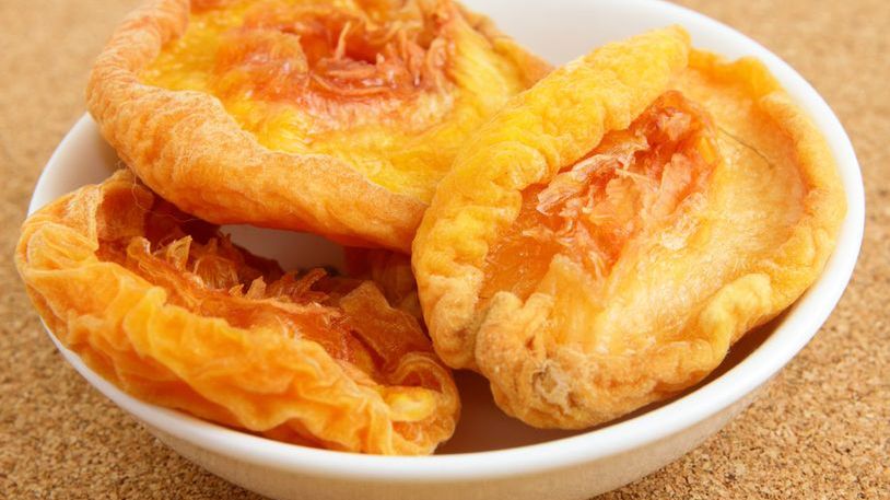 Suszone brzoskiwinie z dodatkiem cukru, na ciepło