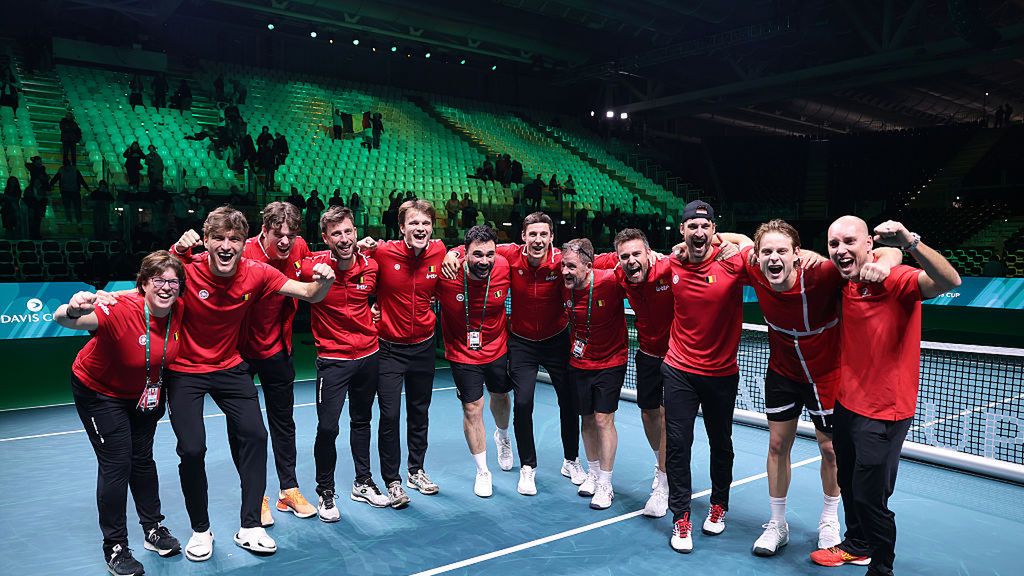 Getty Images / Clive Brunskill / Reprezentacja Belgii została pierwszym półfinalistą rozgrywek o Puchar Davisa