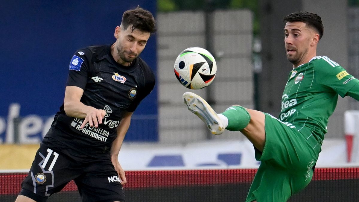 PAP / PAP/Piotr Polak / W meczu Stali z Radomiakiem padły cztery gole