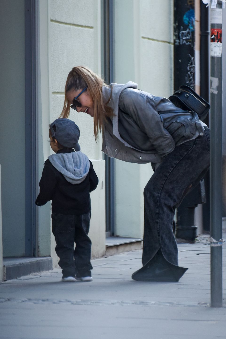 Ida Nowakowska "przyłapana" z synem i mamą