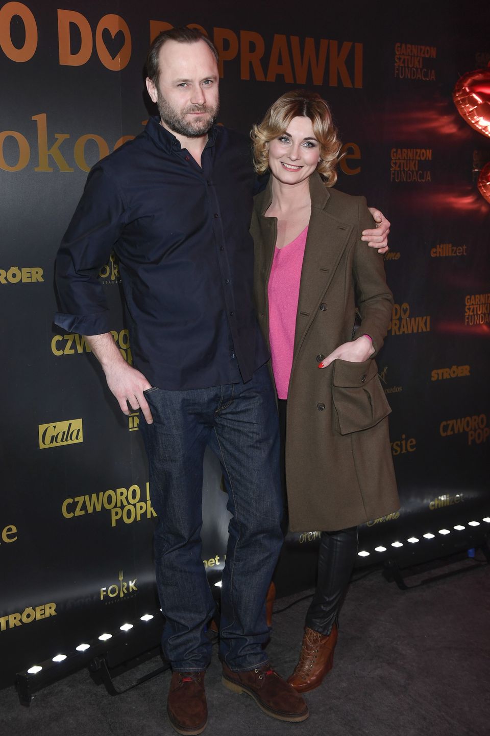 Leszek Lichota i Ilona Wrońska
