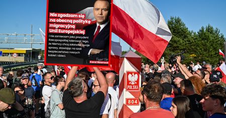"Nie zgadzam się". Nawrocki o sytuacji na polsko-niemieckiej granicy