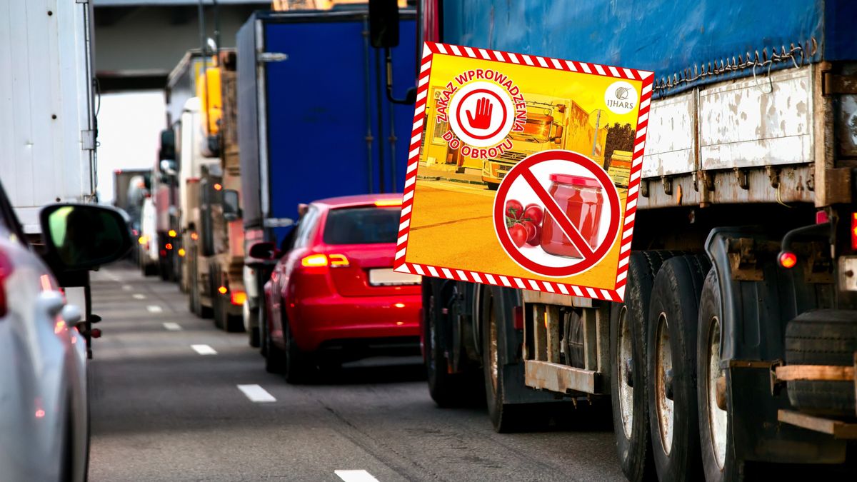 Koncentrat pomidorowy z Ukrainy z zakazem wjazdu do Polski