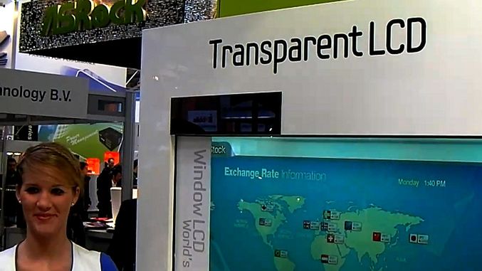 Przeźroczysty telewizor Samsunga podświetlany słońcem [wideo] 1