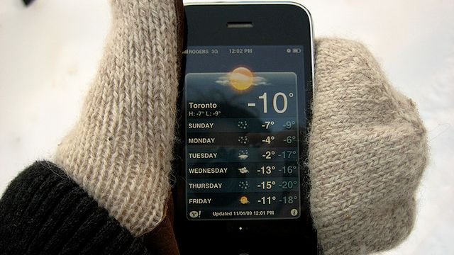 Jak obsługiwać komórkę z ekranem dotykowym w rękawiczkach 1