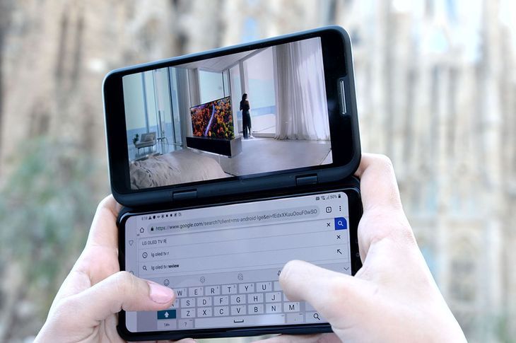 LG zapowiada ulepszone etui z dodatkowym ekranem. Dual Screen podoba mi się bardziej niż składane smartfony