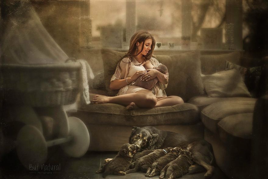 Ta fotografka uwielbia robić zdjęcia matkom i niemowlakom. Efekt jest przepiękny 11