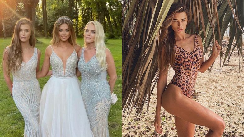 Joanna Opozda pokazuje siostrę