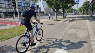 Góry, doliny i chaszcze na Sobieskiego. Co z remontem drogi dla rowerów? Poczekamy też na DDR wzdłuż parku nad obwodnicą