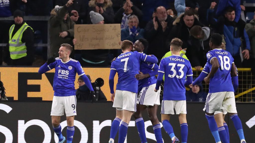 Getty Images / Lewis Storey / Na zdjęciu: Piłkarze Leicester City