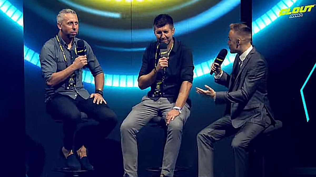YouTube / CLOUT MMA / Na zdjęciu: Jakub Wawrzyniak i Grzegorz Rasiak