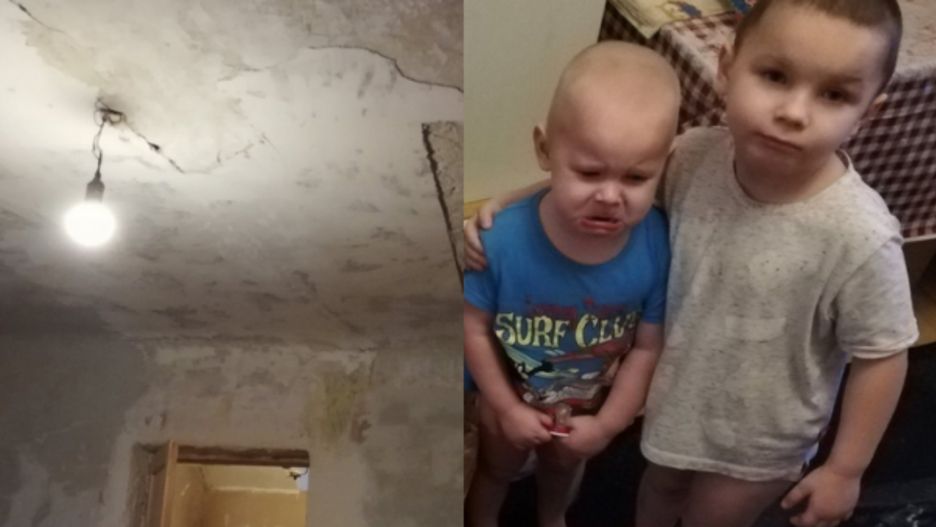 Pani Natalia zbiera pieniądze na remont mieszkania socjalnego 