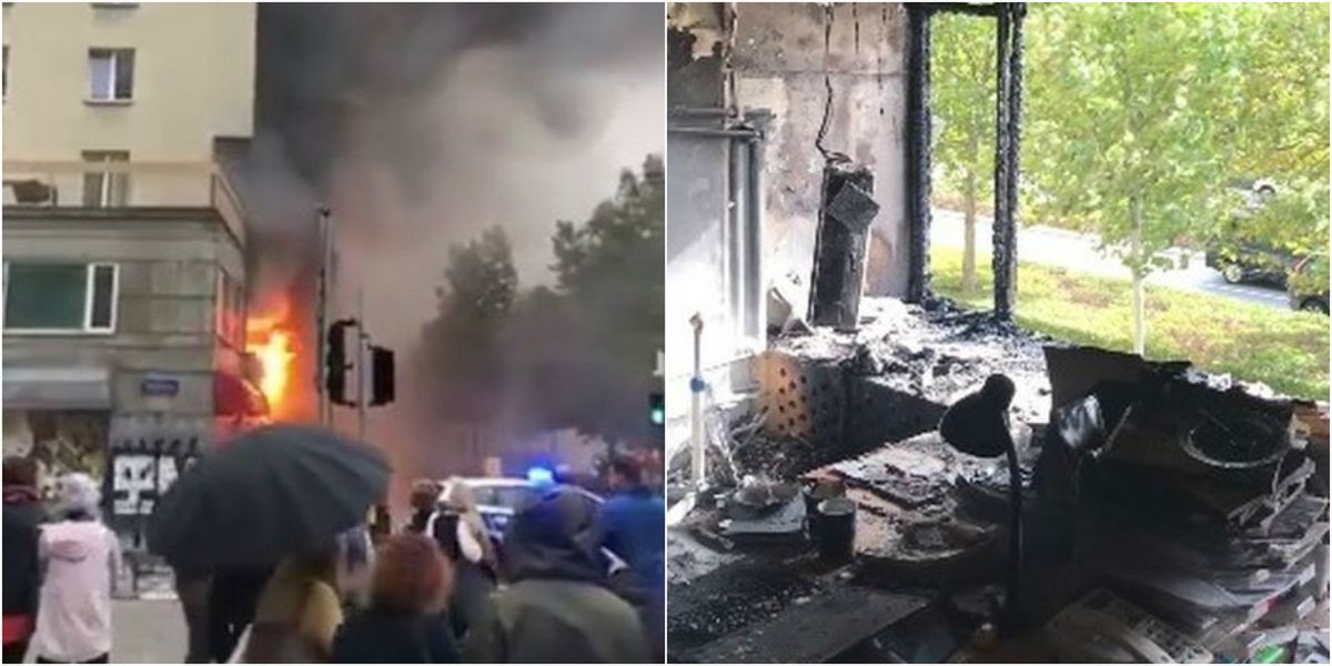 Warszawa. Ogromny pożar, spore zniszczenia w redakcji. Trwa zbiórka na pomoc Press