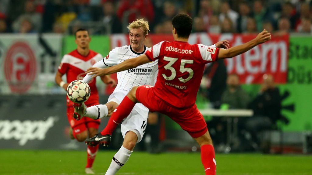 Getty Images / Lars Baron/Bongarts / Na zdjęciu: Julian Brandt i Marcin Kamiński