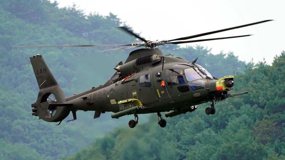 Prototypowy egzemplarz śmigłowca LAH-1