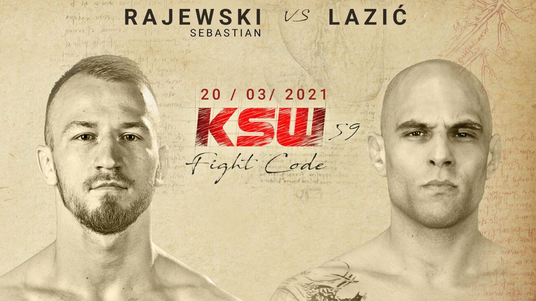 Sebastian Rajewski zmierzy się z Savo Laziciem na KSW 59