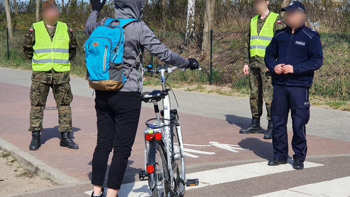 W czasie obowiązywania ograniczeń część rowerzystów została jedynie pouczona. Nie każdy miał jednak tyle szczęścia