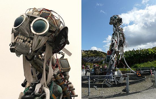 Roboty, które zbudowano ze śmieci i złomu 6