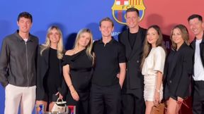 Lewandowscy i Szczęśni na uroczystej kolacji. Zdjęcia są w sieci