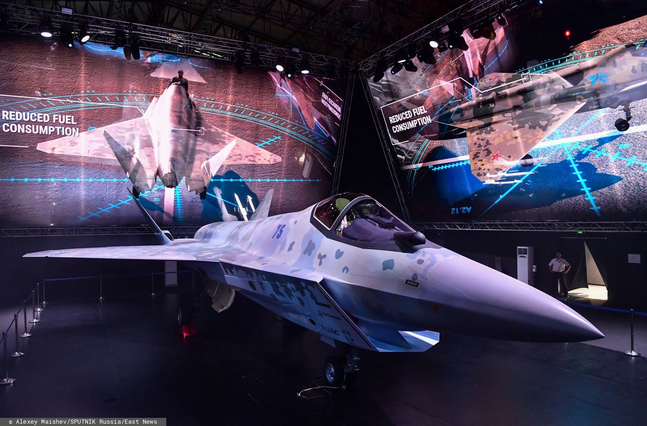 Rosjanie pokazali nowy myśliwiec. To konkurencja dla F-35