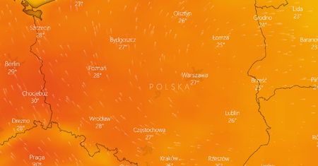 Pogoda na 15 września. IMGW ostrzega przed upałami. Miejscami ponad 30 st. C.