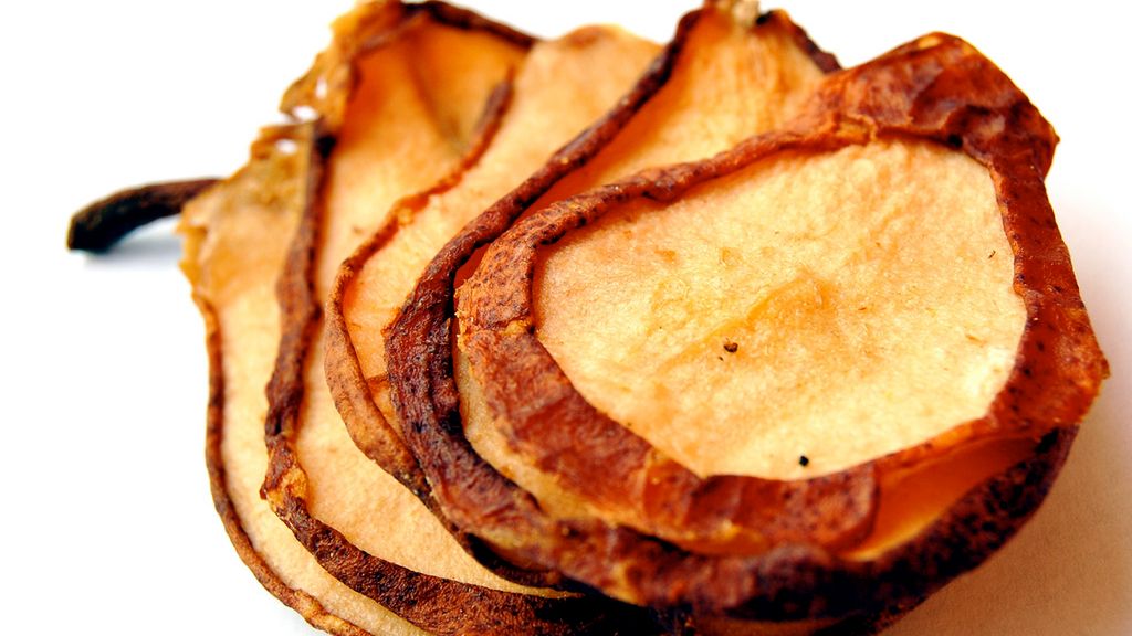 Suszone gruszki, na zimno