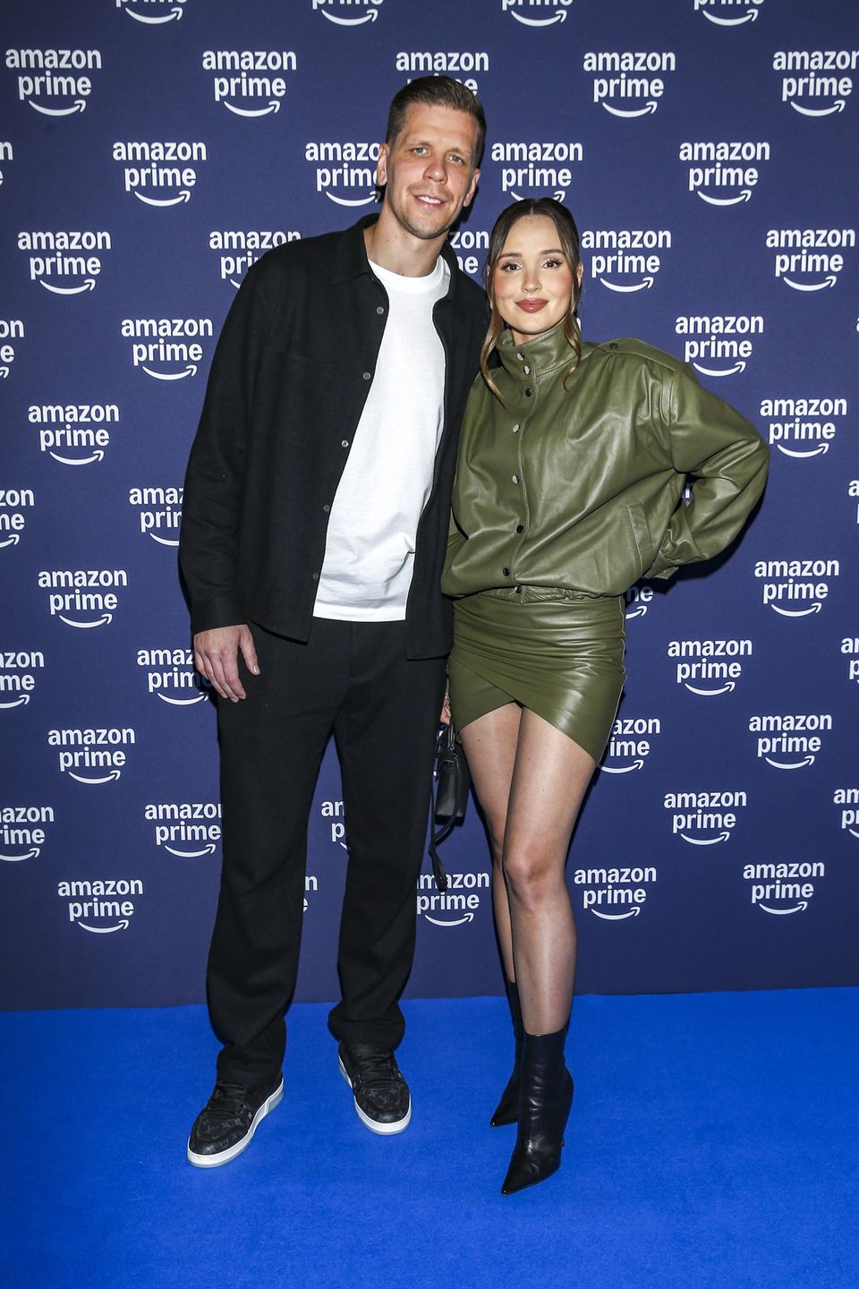 Wojciech Szczęsny i Marina Łuczenko