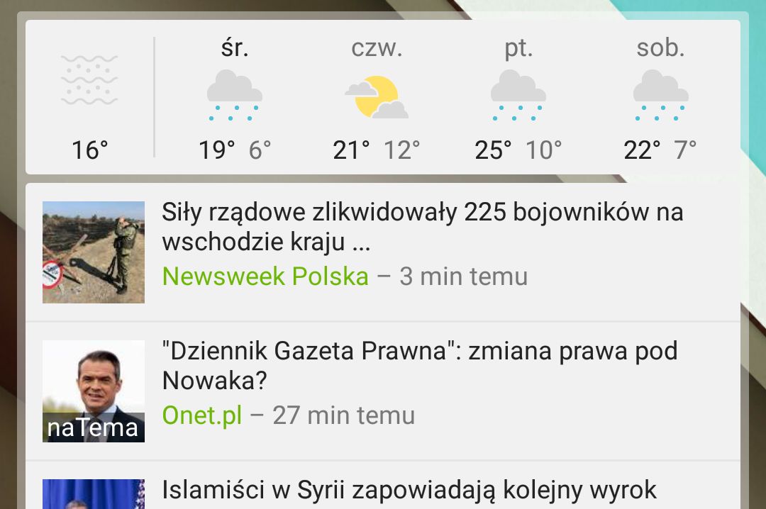 Nowa odsłona wiadomości i pogody od Google wygląda naprawdę świetnie