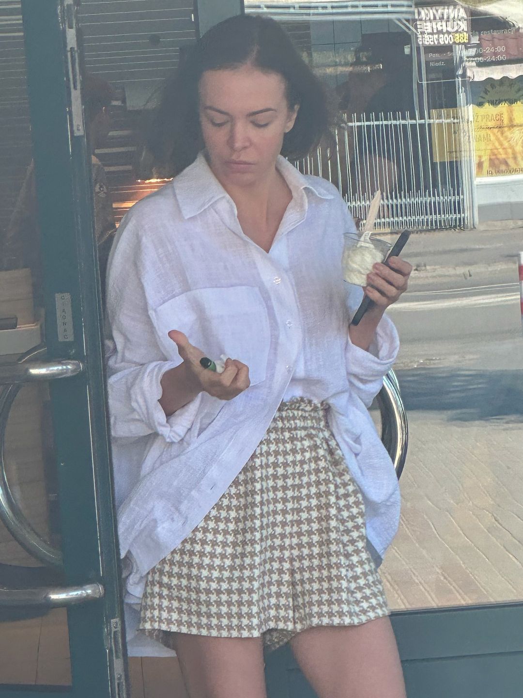 Anna Wendzikowska na lodach