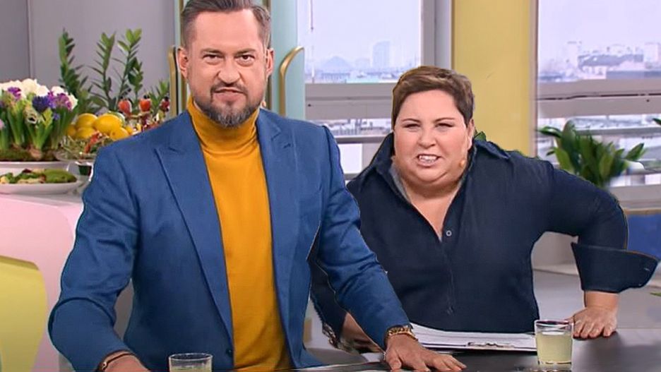 Marcin Prokop i Dorota Wellman