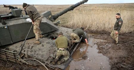 Miały być niezwyciężone. W Ukrainie przegrały z błotem