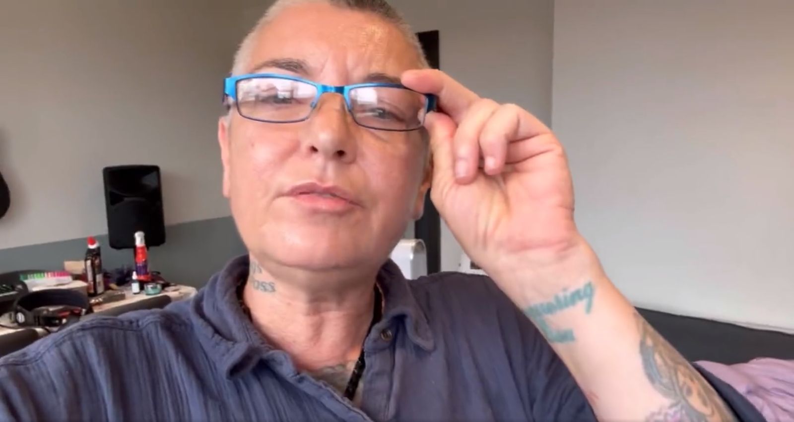 Sinead O'Connor na ostatnim nagraniu