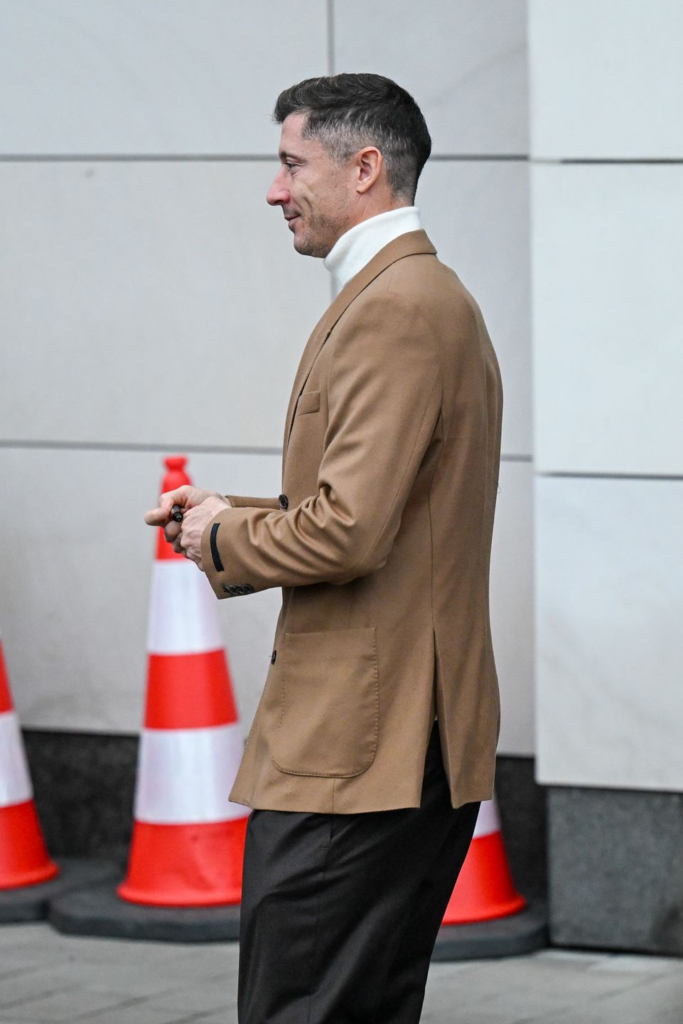 Robert Lewandowski na zgrupowaniu