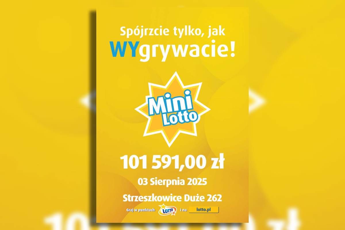 Wygrana w Mini Lotto w Strzeszkowicach Dużych