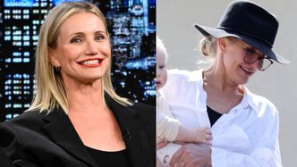 RZADKI WIDOK: 52-letnia Cameron Diaz wybrała się na spacer z rocznym synem