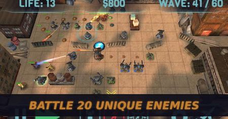 Futurystyczny tower defense - Four Days: World Defense