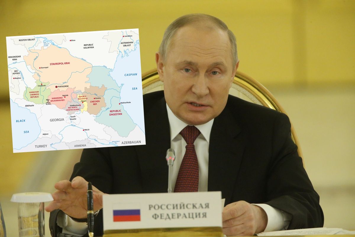 Najmniejsze poparcie w całej Rosji. Putin obserwuje ten region