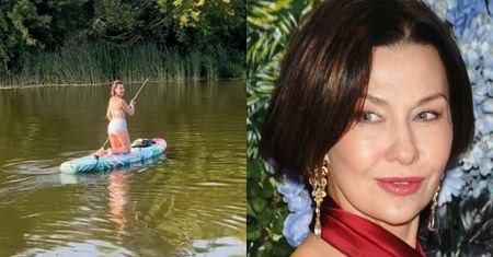 Odziana w bikini Anna Popek wypoczywa na łonie natury. Fan: "Jak księżniczka w krainie tysiąca baśni"