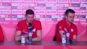 Lewandowski nie wytrzymał po pytaniu. Cała sala w śmiech