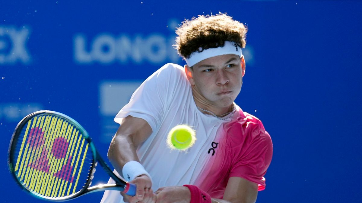 PAP/EPA / FRANCK ROBICHON  / Na zdjęciu: Ben Shelton