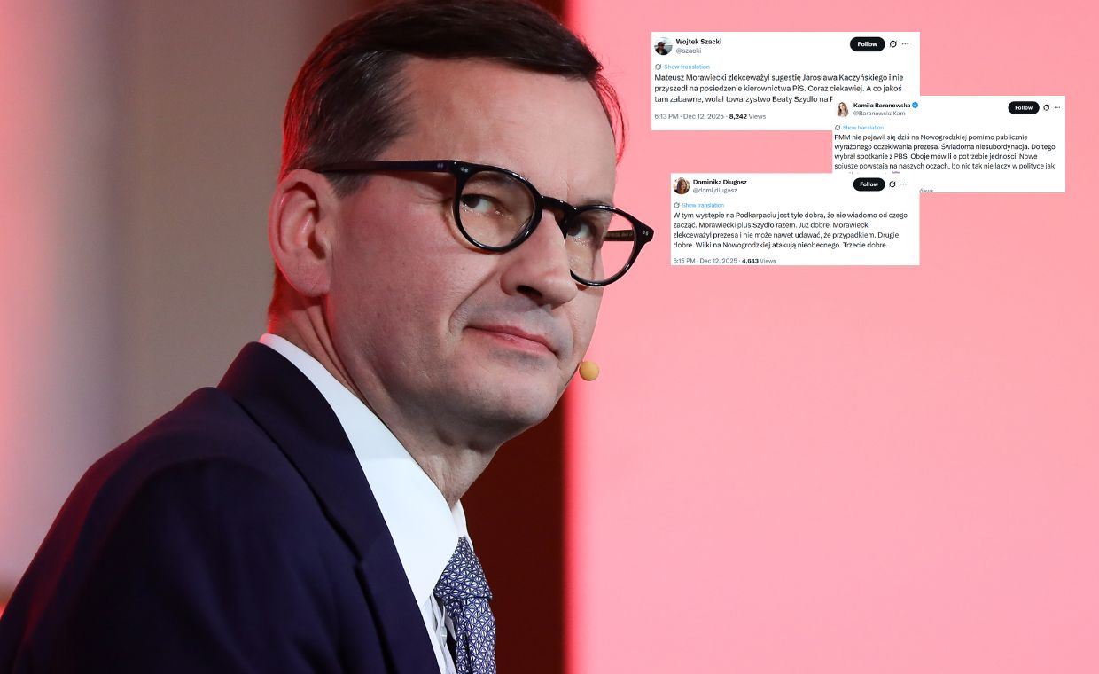 Niesubordynacja Morawieckiego. Internet komentuje